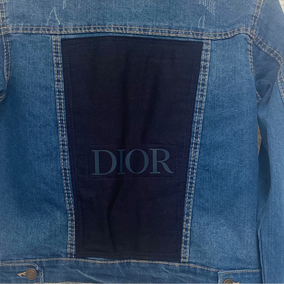 Denim Jean jacket with Dior logo - Picture 10 of 10